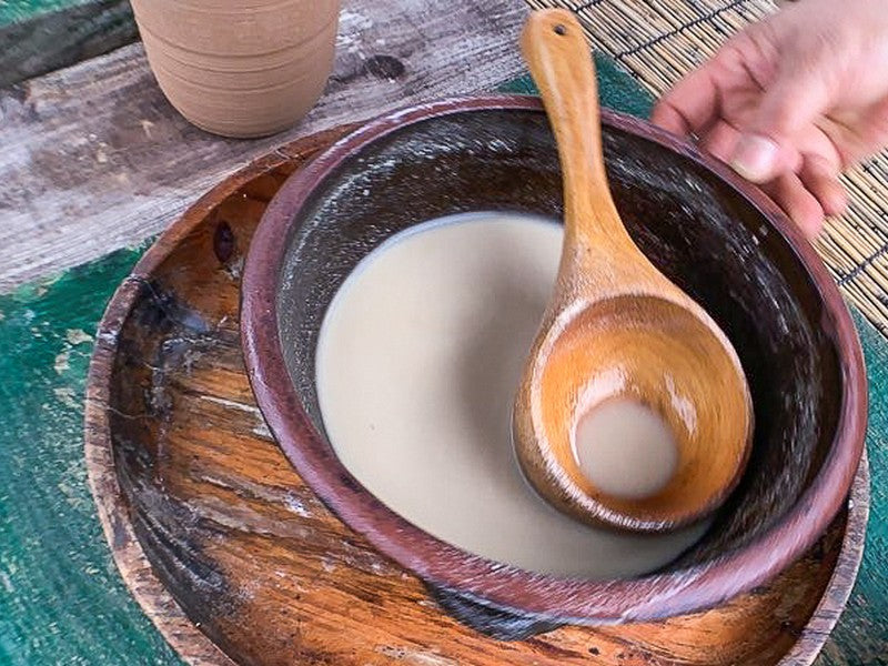 Makgeolli sabor melocotón