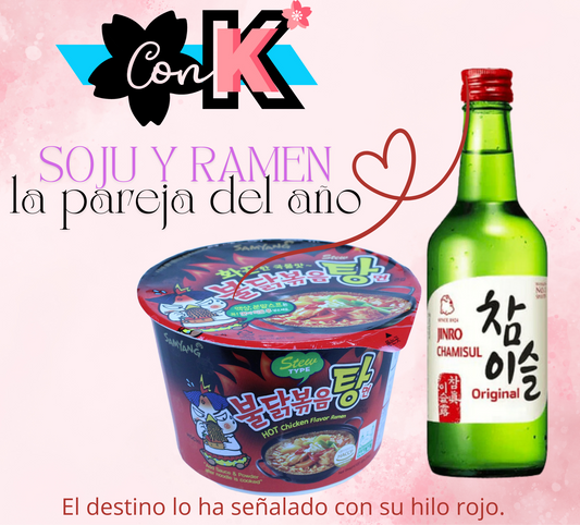 Soju y Ramen. La pareja del año