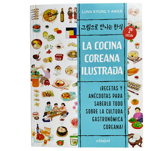 Libro de Cocina Coreana Ilustrada - Lune Kyung y Ahnji