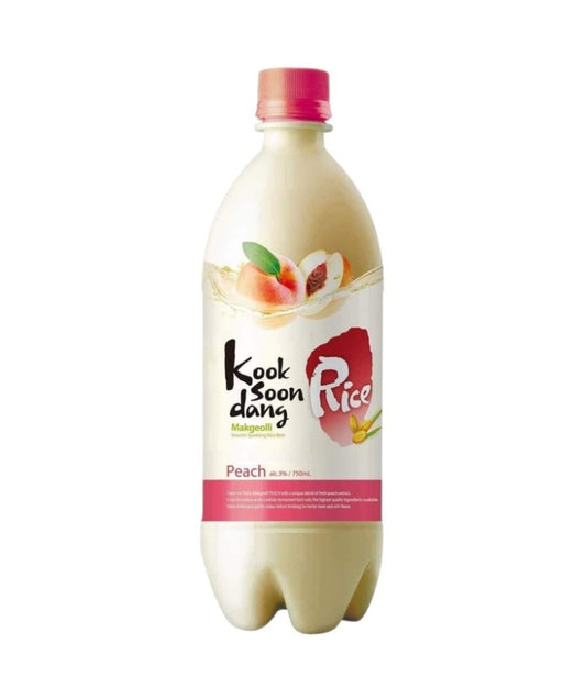 Makgeolli sabor melocotón